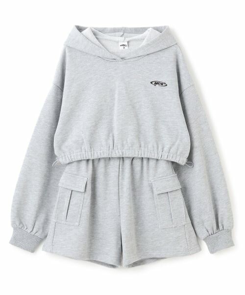 Pupil House / ピューピルハウス パーカー | 【milky coast】ミニ裏毛セットアップ | 詳細14