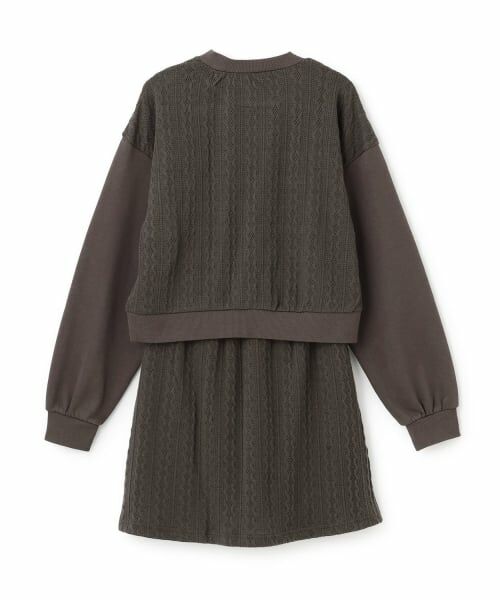 Pupil House / ピューピルハウス ニット・セーター | 【milky coast】ケーブルセットアップ | 詳細1