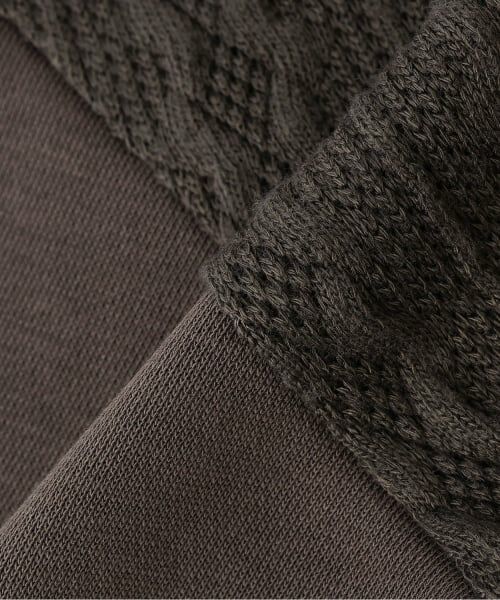 Pupil House / ピューピルハウス ニット・セーター | 【milky coast】ケーブルセットアップ | 詳細10