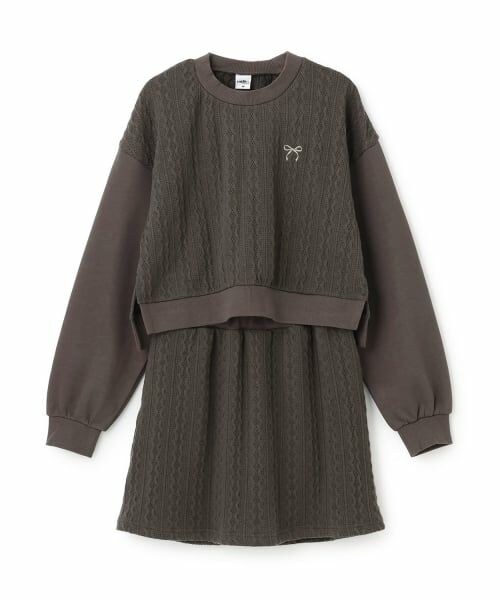 Pupil House / ピューピルハウス ニット・セーター | 【milky coast】ケーブルセットアップ | 詳細11