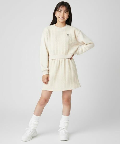 Pupil House / ピューピルハウス ニット・セーター | 【milky coast】ケーブルセットアップ | 詳細14