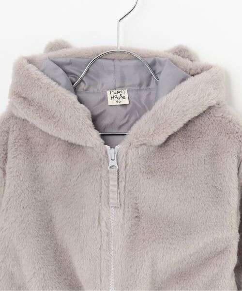 Pupil House / ピューピルハウス パーカー | ネコボアパーカートドラー | 詳細2