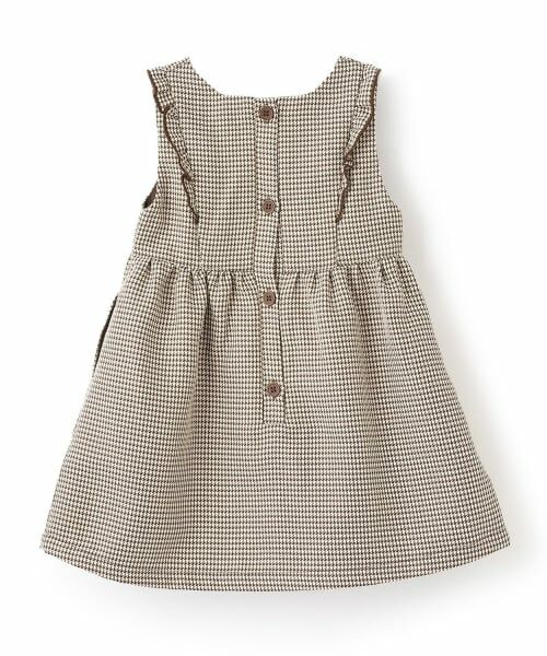 Pupil House / ピューピルハウス ミニ丈・ひざ丈ワンピース | 裾いちご刺しゅうジャンスカ | 詳細1