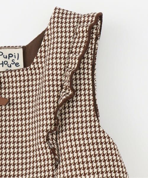 Pupil House / ピューピルハウス ミニ丈・ひざ丈ワンピース | 裾いちご刺しゅうジャンスカ | 詳細3