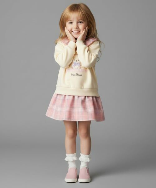 Pupil House / ピューピルハウス ミニ丈・ひざ丈ワンピース | テディベアモチーフワンピース | 詳細12