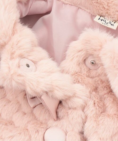 Pupil House / ピューピルハウス その他アウター | ハートモチーフフェイクファーコート | 詳細3