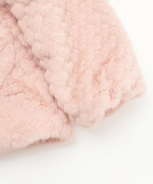 Pupil House / ピューピルハウス その他アウター | ハートモチーフフェイクファーコート | 詳細5