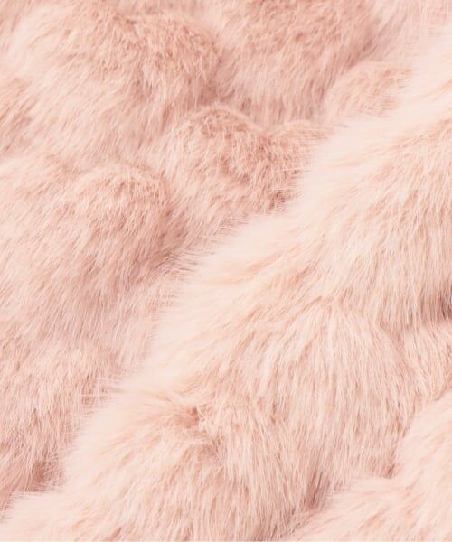 Pupil House / ピューピルハウス その他アウター | ハートモチーフフェイクファーコート | 詳細6