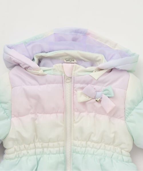 Pupil House / ピューピルハウス ブルゾン | グラデーションリボン中綿ブルゾン | 詳細2