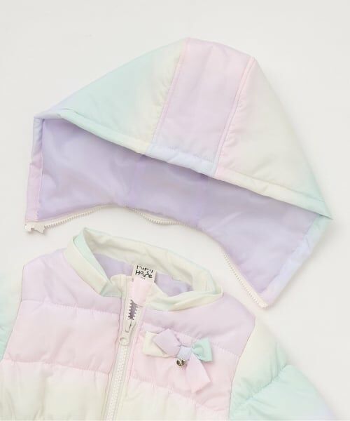 Pupil House / ピューピルハウス ブルゾン | グラデーションリボン中綿ブルゾン | 詳細3