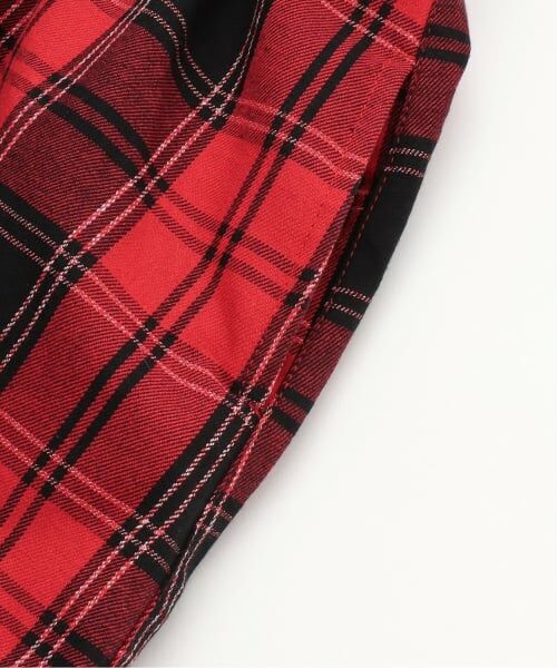Pupil House / ピューピルハウス ミニ丈・ひざ丈ワンピース | ドッキングチェックワンピース | 詳細5