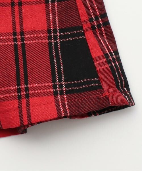 Pupil House / ピューピルハウス ミニ丈・ひざ丈ワンピース | ドッキングチェックワンピース | 詳細6