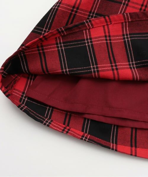 Pupil House / ピューピルハウス ミニ丈・ひざ丈ワンピース | ドッキングチェックワンピース | 詳細7