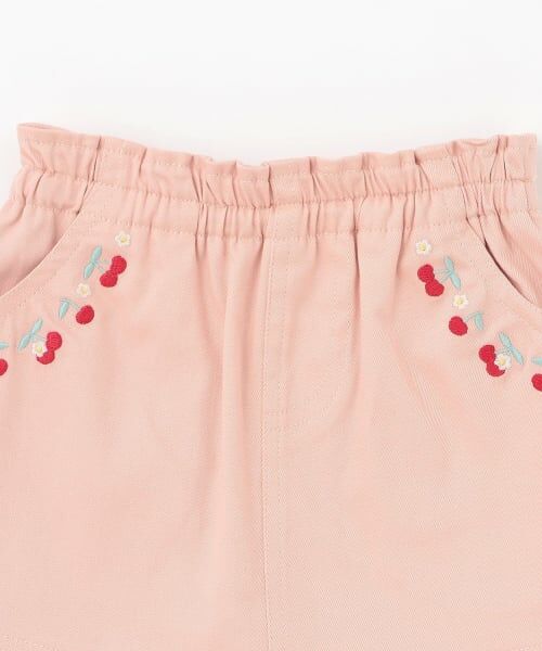 Pupil House / ピューピルハウス レギンス・スパッツ | さくらんぼ刺しゅうスカッツ | 詳細2