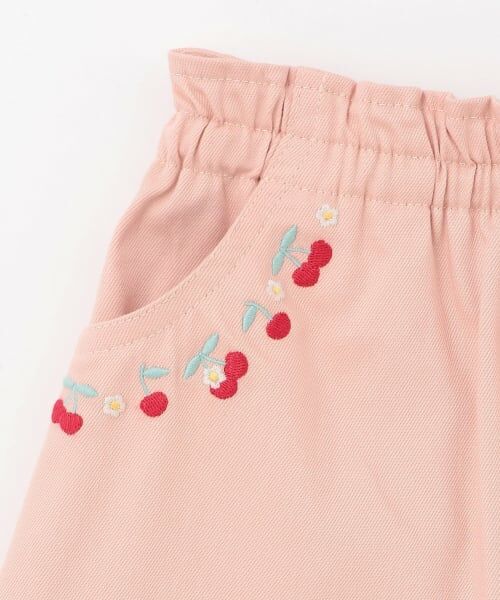 Pupil House / ピューピルハウス レギンス・スパッツ | さくらんぼ刺しゅうスカッツ | 詳細3