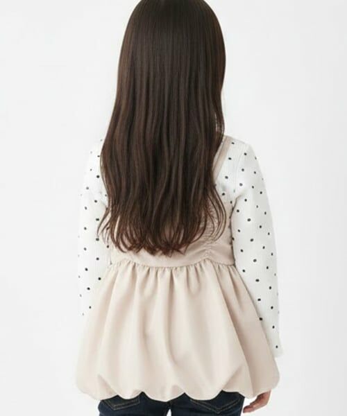 Pupil House / ピューピルハウス Tシャツ | ハートドットビスチェドッキングトップス | 詳細10