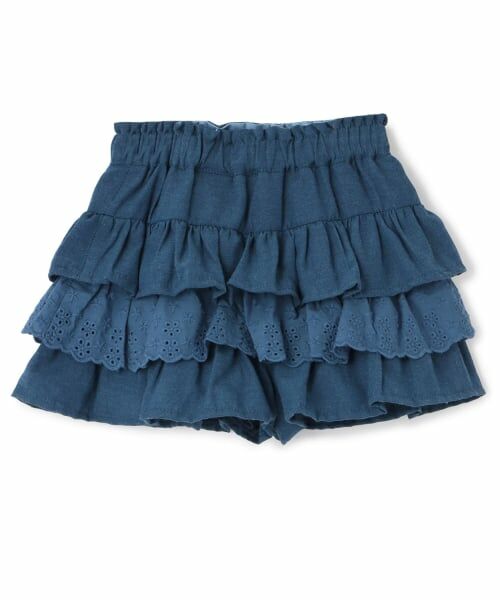 Pupil House / ピューピルハウス ショート・ハーフ・半端丈パンツ | ティアードスカート | 詳細1