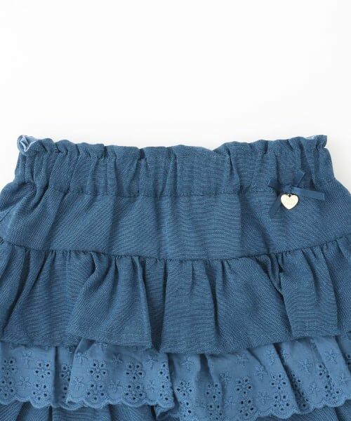 Pupil House / ピューピルハウス ショート・ハーフ・半端丈パンツ | ティアードスカート | 詳細2