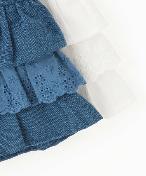 Pupil House / ピューピルハウス ショート・ハーフ・半端丈パンツ | ティアードスカート | 詳細4