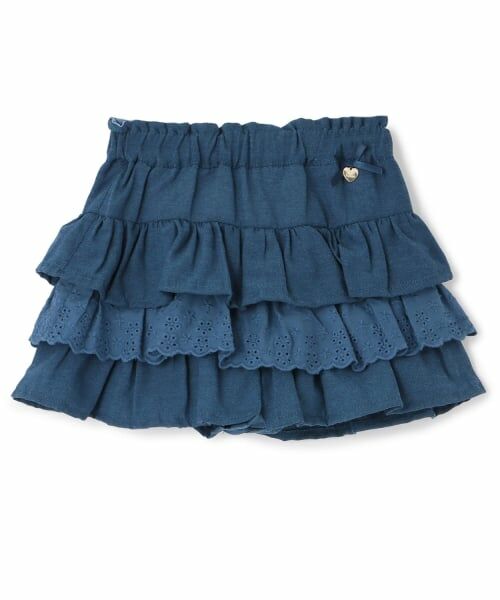 Pupil House / ピューピルハウス ショート・ハーフ・半端丈パンツ | ティアードスカート | 詳細8