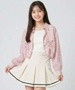 Pupil House / ピューピルハウス ショート・ハーフ・半端丈パンツ | 【milky coast】ボックスプリーツスカート