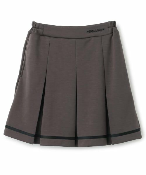 Pupil House / ピューピルハウス ショート・ハーフ・半端丈パンツ | 【milky coast】ボックスプリーツスカート | 詳細8