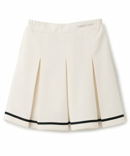 Pupil House / ピューピルハウス ショート・ハーフ・半端丈パンツ | 【milky coast】ボックスプリーツスカート | 詳細9