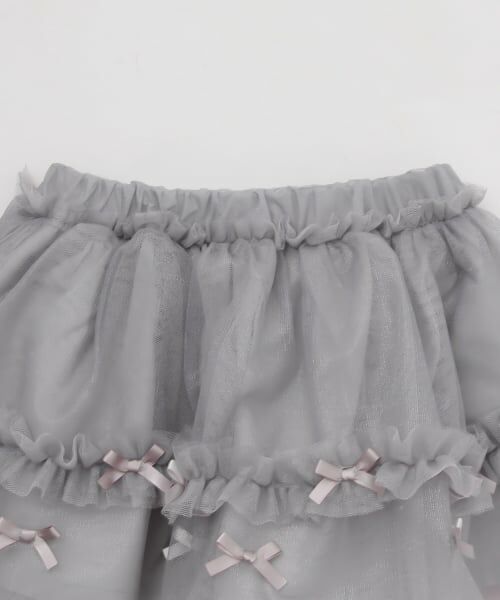 Pupil House / ピューピルハウス ミニ・ひざ丈スカート | チュールスカート | 詳細2