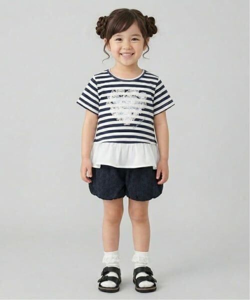 Pupil House / ピューピルハウス ショート・ハーフ・半端丈パンツ | 刺しゅうレースバルーンパンツ | 詳細12