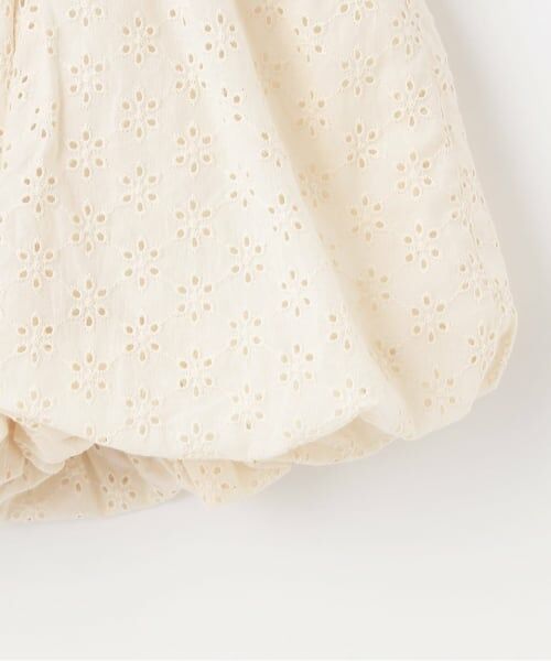 Pupil House / ピューピルハウス ショート・ハーフ・半端丈パンツ | 刺しゅうレースバルーンパンツ | 詳細3
