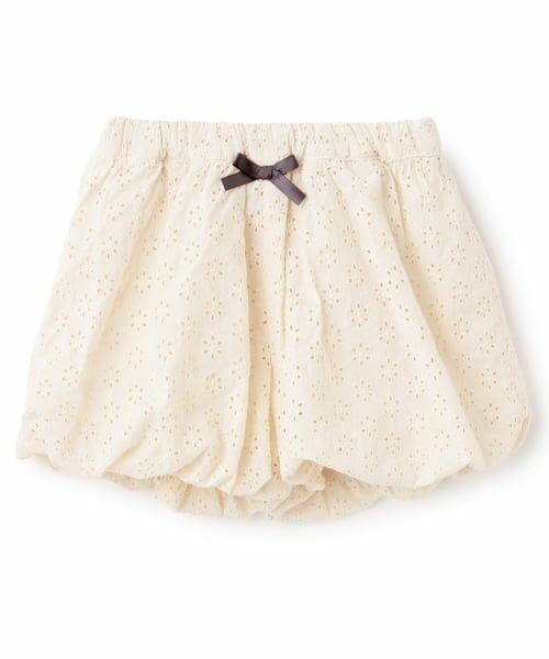 Pupil House / ピューピルハウス ショート・ハーフ・半端丈パンツ | 刺しゅうレースバルーンパンツ | 詳細6