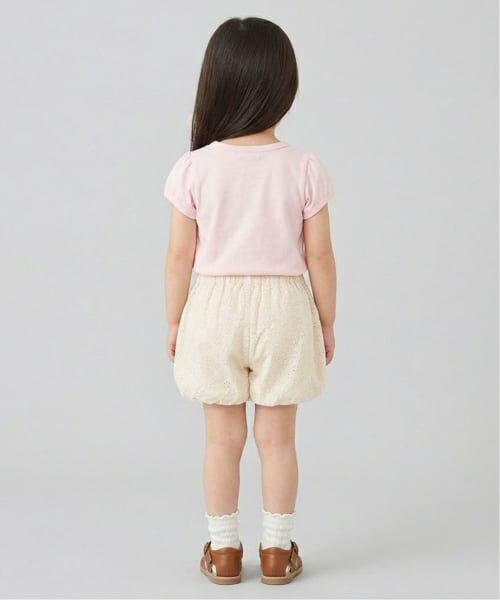 Pupil House / ピューピルハウス ショート・ハーフ・半端丈パンツ | 刺しゅうレースバルーンパンツ | 詳細9