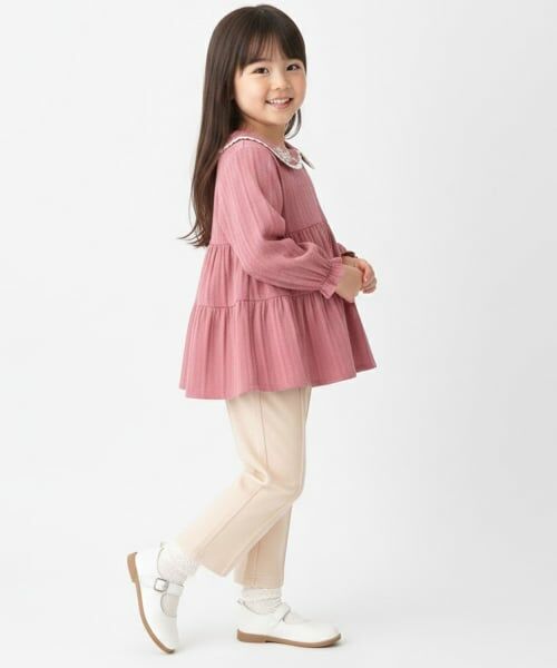 Pupil House / ピューピルハウス その他パンツ | サクラ刺しゅうデニムパンツ | 詳細11