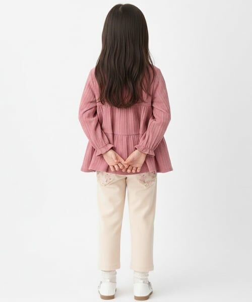 Pupil House / ピューピルハウス その他パンツ | サクラ刺しゅうデニムパンツ | 詳細12