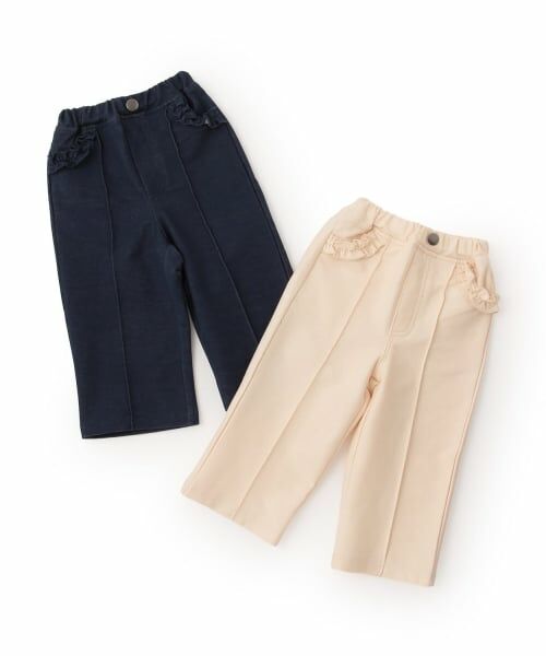 Pupil House / ピューピルハウス その他パンツ | サクラ刺しゅうデニムパンツ | 詳細7