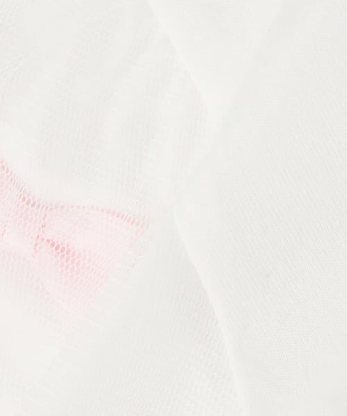 Pupil House / ピューピルハウス Tシャツ | 袖チュール半袖Tシャツ | 詳細5