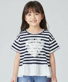 Pupil House / ピューピルハウス Tシャツ | ハートモチーフペプラムTシャツ