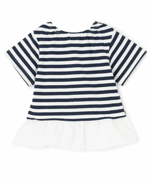 Pupil House / ピューピルハウス Tシャツ | ハートモチーフペプラムTシャツ | 詳細1