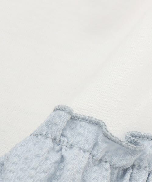 Pupil House / ピューピルハウス Tシャツ | いちご刺しゅうビスチェドッキングTシャツ | 詳細14