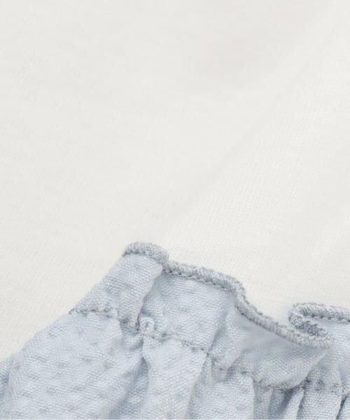 Pupil House / ピューピルハウス Tシャツ | いちご刺しゅうビスチェドッキングTシャツ | 詳細5