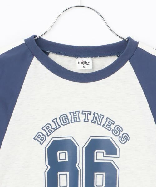 Pupil House / ピューピルハウス Tシャツ | 【milkycoast】ナンバーラグランTシャツ | 詳細2