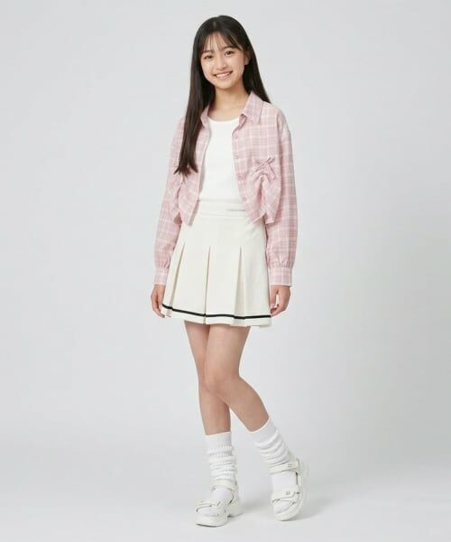 Pupil House / ピューピルハウス シャツ・ブラウス | 【milky coast】シアーシャツ×タンクトップセット | 詳細14