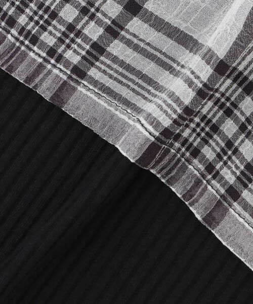 Pupil House / ピューピルハウス シャツ・ブラウス | 【milky coast】シアーシャツ×タンクトップセット | 詳細8