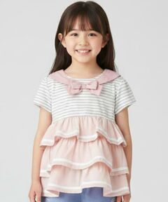 Pupil House / ピューピルハウス その他トップス | セーラーフリルチュニック