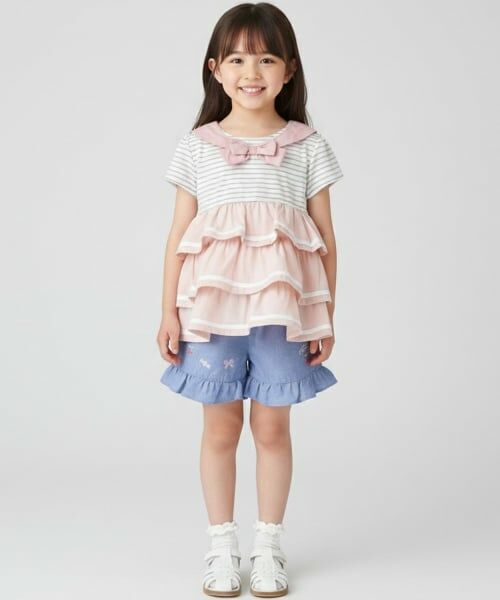 Pupil House / ピューピルハウス その他トップス | セーラーフリルチュニック | 詳細11