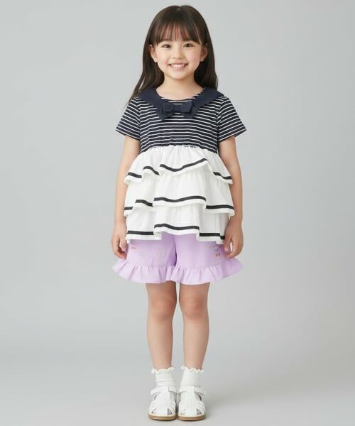 Pupil House / ピューピルハウス その他トップス | セーラーフリルチュニック | 詳細9