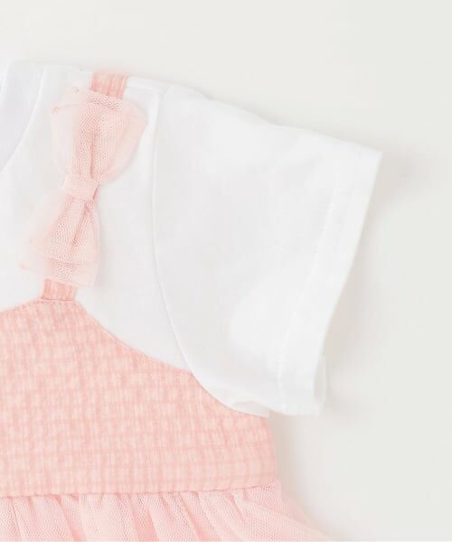 Pupil House / ピューピルハウス その他トップス | さくらんぼ刺しゅうドッキングチュニック | 詳細3