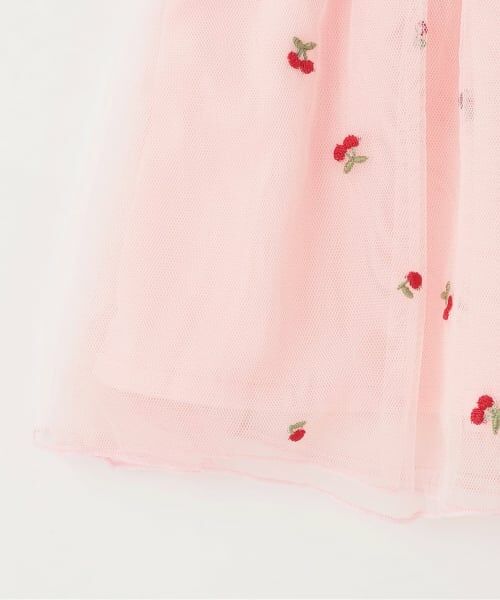 Pupil House / ピューピルハウス その他トップス | さくらんぼ刺しゅうドッキングチュニック | 詳細4
