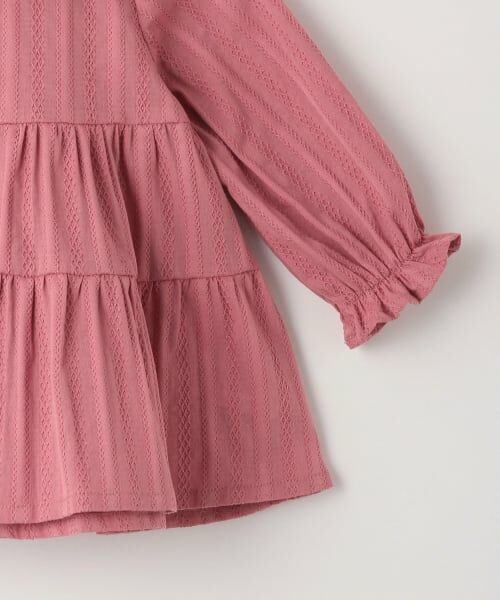 Pupil House / ピューピルハウス シャツ・ブラウス | サクラ刺しゅう衿フリルカットブラウス | 詳細3