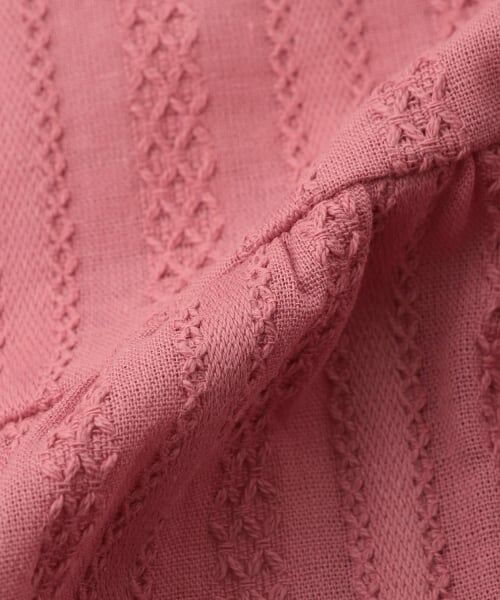 Pupil House / ピューピルハウス シャツ・ブラウス | サクラ刺しゅう衿フリルカットブラウス | 詳細4